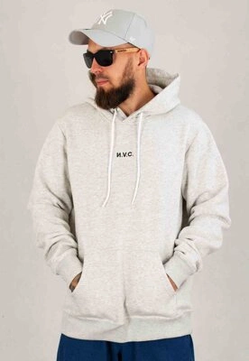 Bluza Nice View Brand Z Kapturem Small szara