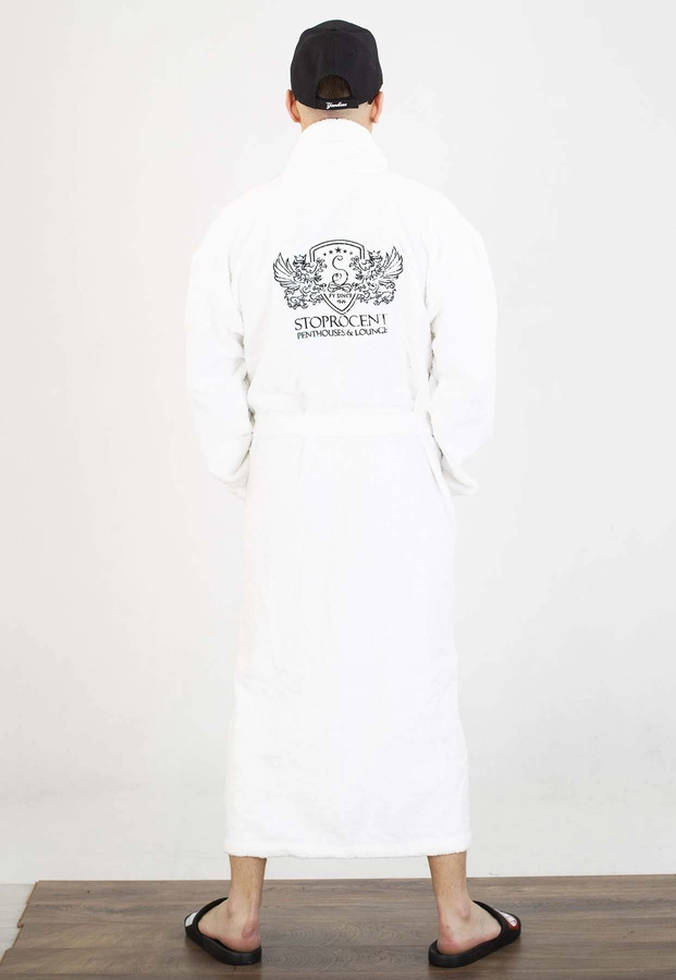 Szlafrok Stoprocent biały