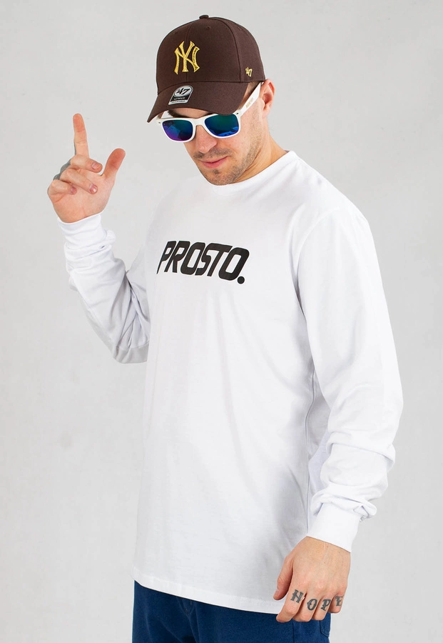 Longsleeve Prosto Clazo biały