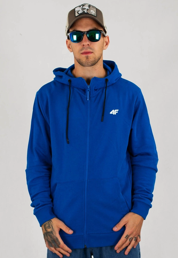 Bluza 4F BLM004 kobaltowa