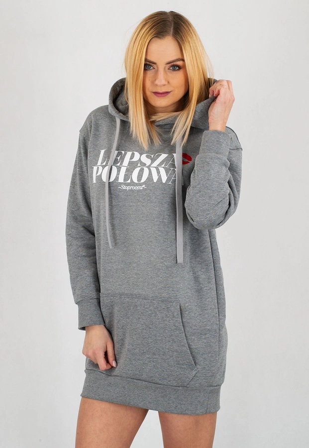Bluza Stoprocent  Lepsza szara