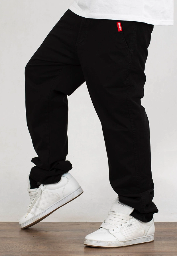 Spodnie Prosto Chino Yung black