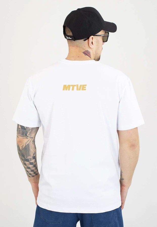 T-shirt Motive Laur Big biały