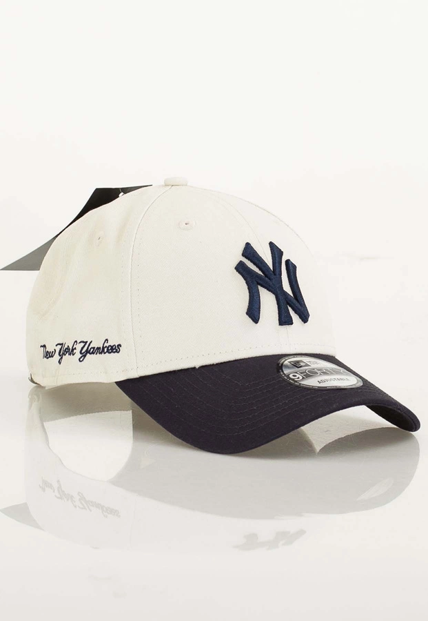 Czapka Trucker New Era Side Script 9Forty 60667557 beżowo czarna