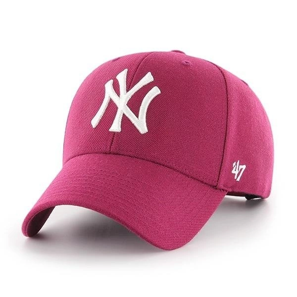 Czapka 47 Brand MVP Snapback New York Yankees bordowa