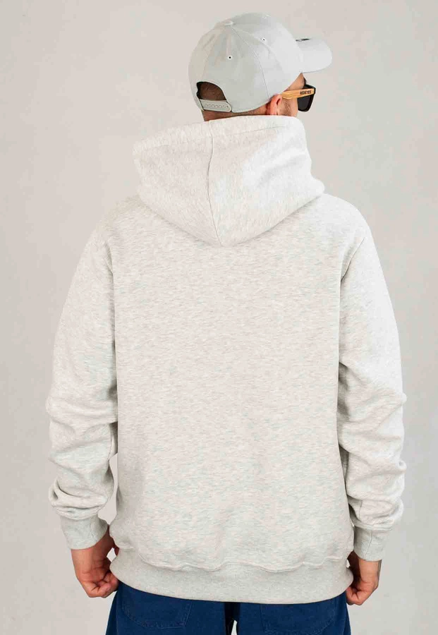 Bluza Nice View Brand Z Kapturem Small szara