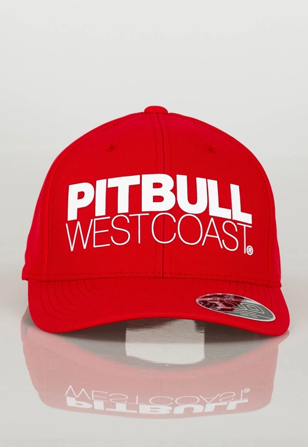 Czapka Snapback Pit Bull Seascape czerwona