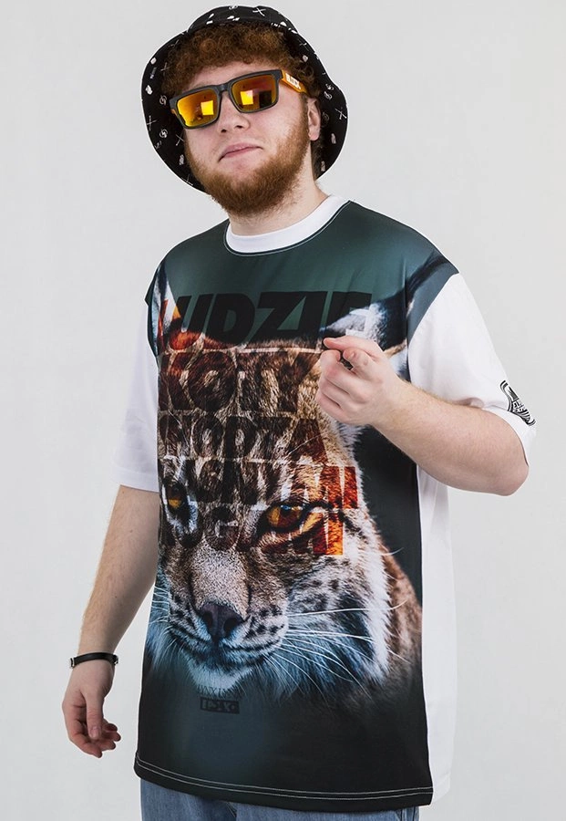 T-shirt El Polako Ryś biały