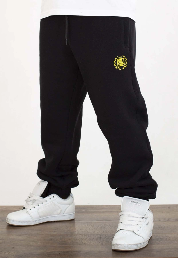 Dresy Diil Regular Laur czarno żółte