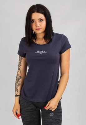 T-Shirt 4F TSD020 antracytowy