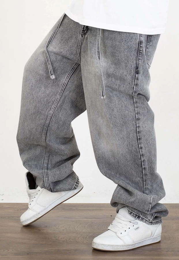 Spodnie I8 Denim BAG87 Baggy grey