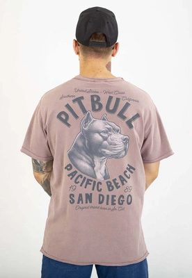 T-shirt Pit Bull Pacific 190 dusty burgundy