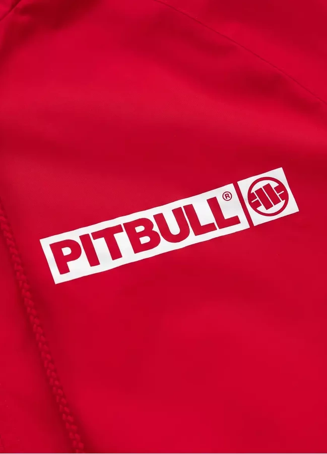 Kurtka Pit Bull Wiosenna Athletic Logo czerwona