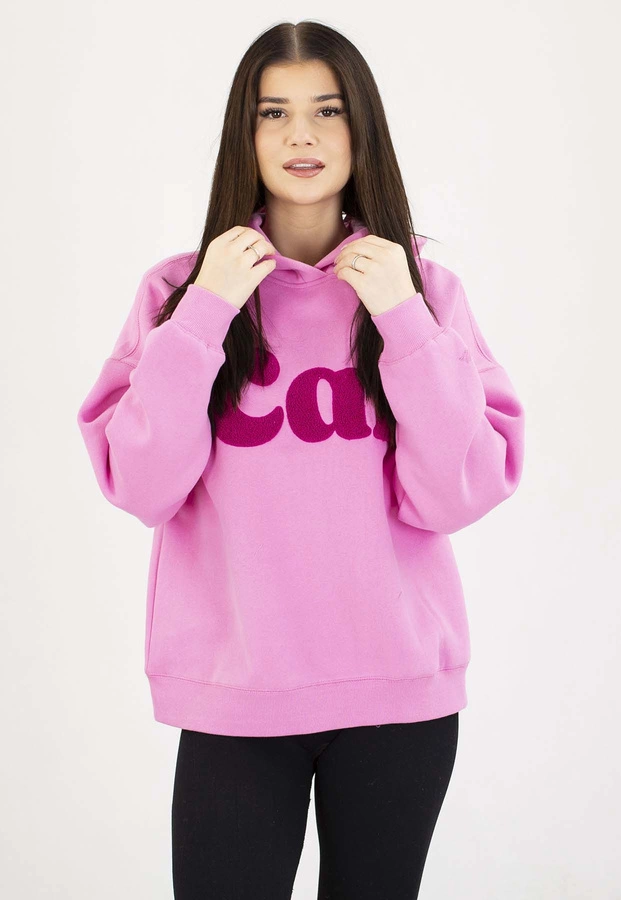 Bluza Pit Bull Z Kapturem CAL. ice pink
