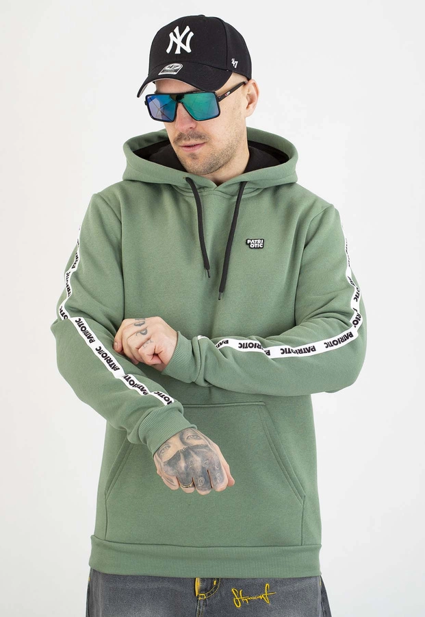 Bluza Patriotic Z Kapturem CLS App Tape zielona