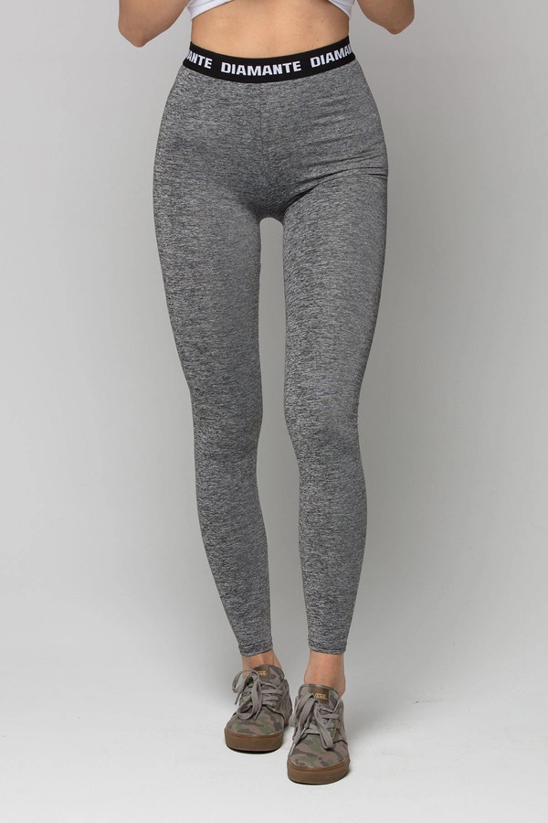 Legginsy Diamante Wear Classic Nieocieplane szare