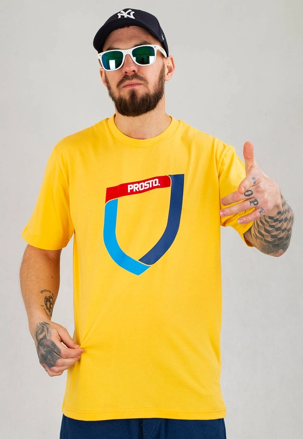 T-shirt Prosto Potent żółty