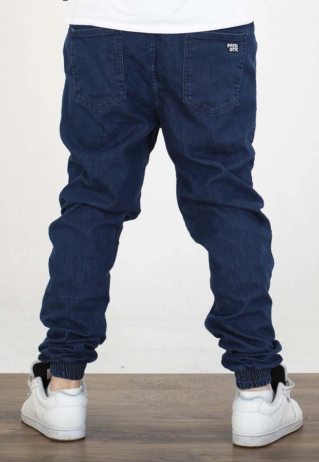 Spodnie Patriotic Jeansowe CLS Mini ciemno niebieskie