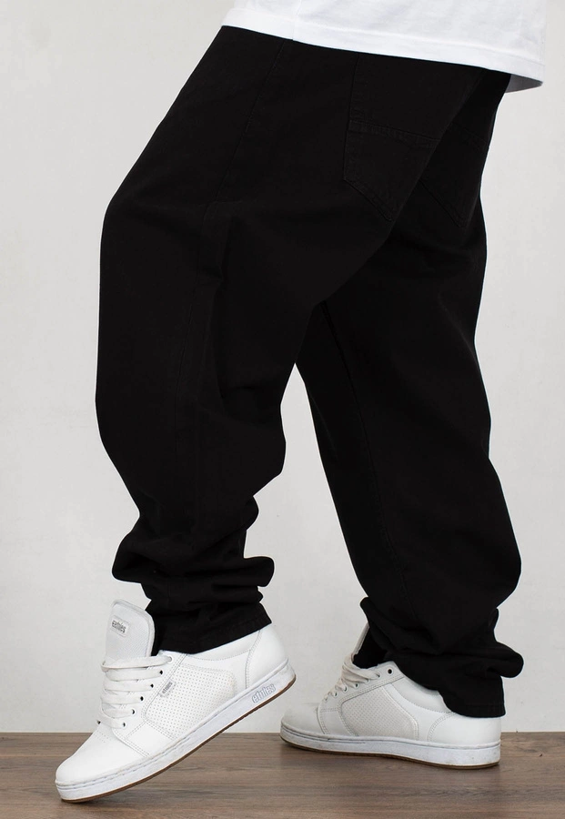 Spodnie Mass Jeans Baggy Fit Slang black