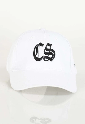 Czapka Snapback Ciemna Strefa CS biała