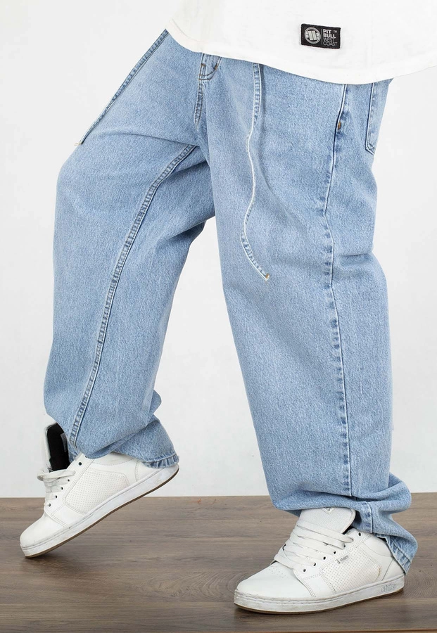 Spodnie I8 Denim BAG74 Baggy light blue