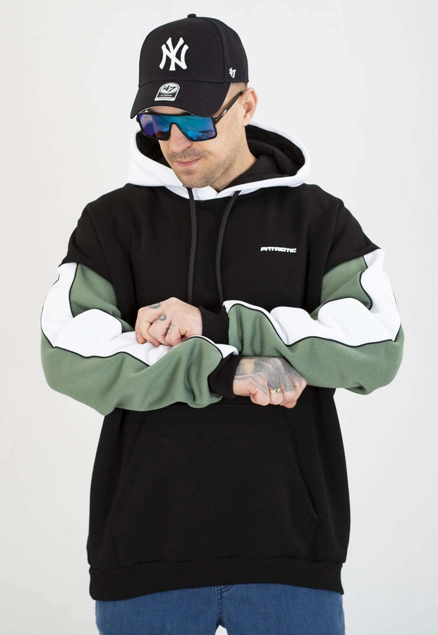 Bluza Patriotic Z Kapturem Solid Punch czarna