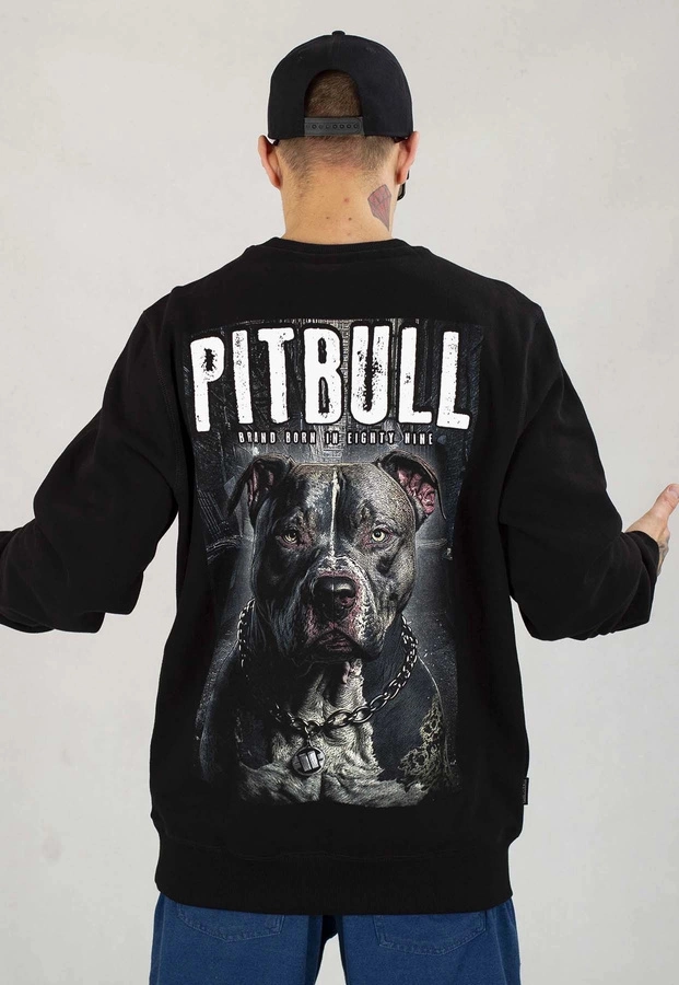 Bluza Pit Bull Bez Kaptura Street King czarna