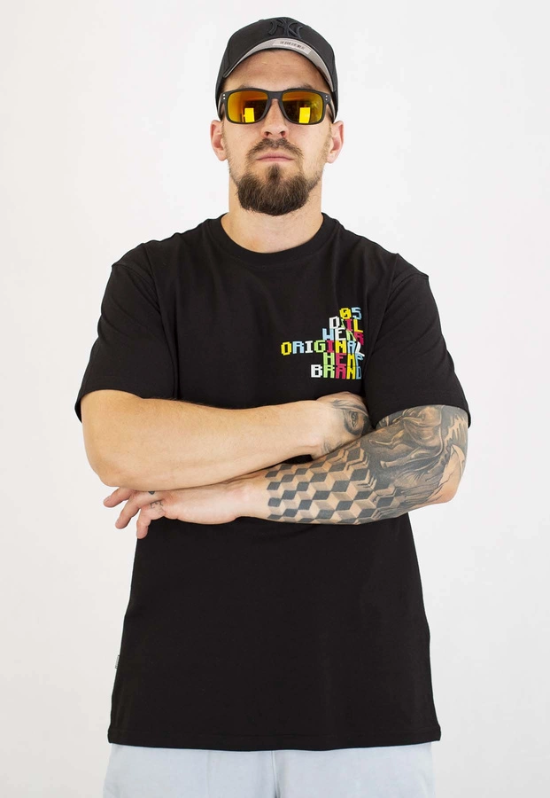 T-shirt Diil Pixel czarny