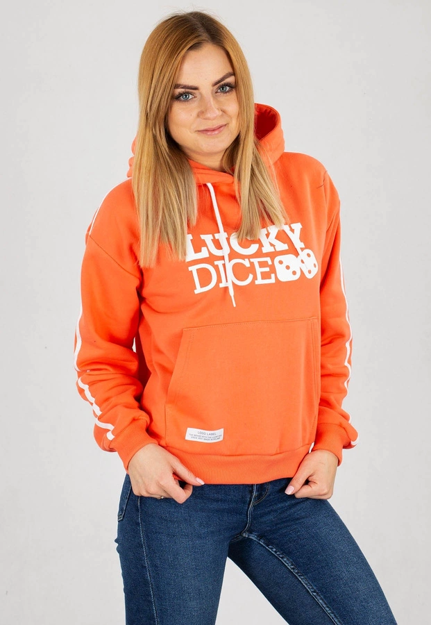 Bluza Lucky Dice Classic PJP brzoskwiniowa