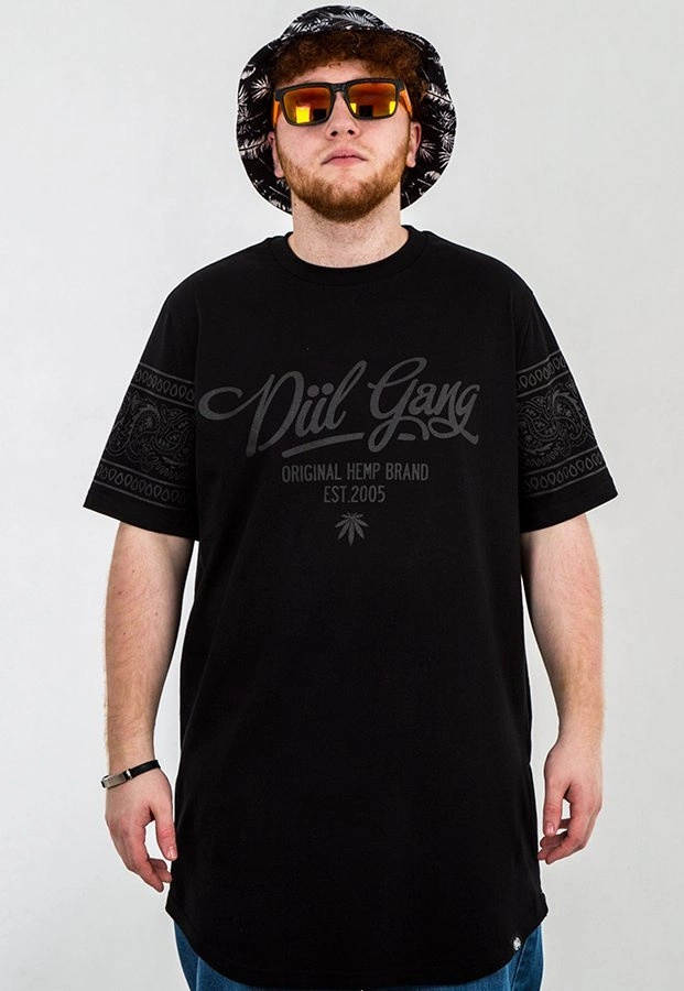 T-shirt Diil Bandana DG Long czarny