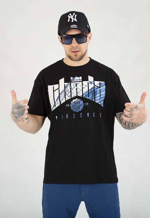 T-shirt Chada Proceder Prison Fence czarny