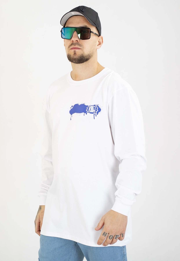 Longsleeve Diil Spray biały