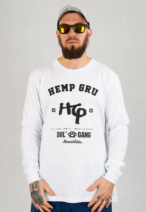 Longsleeve Diil Hemp G biały