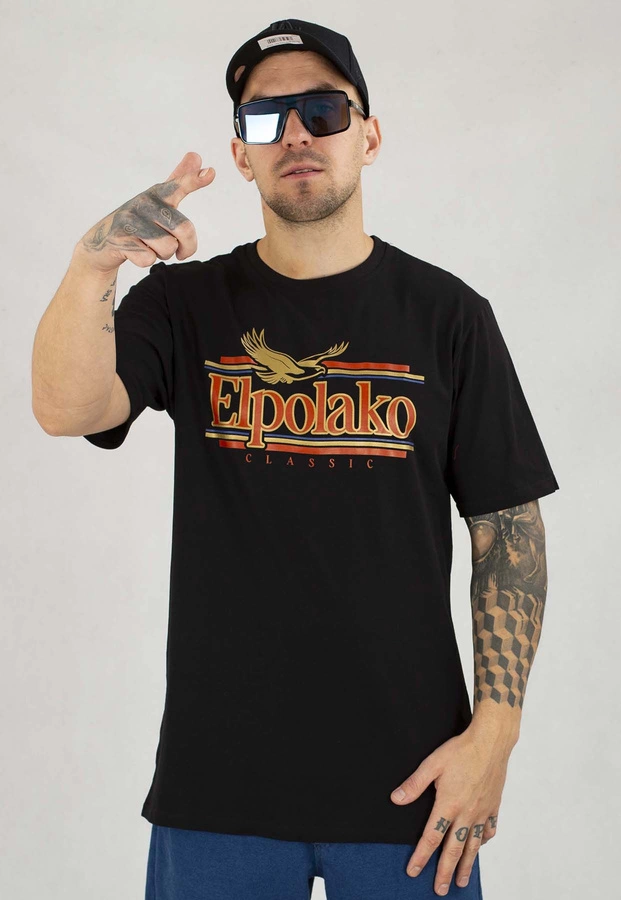 T-shirt El Polako Eagle czarny