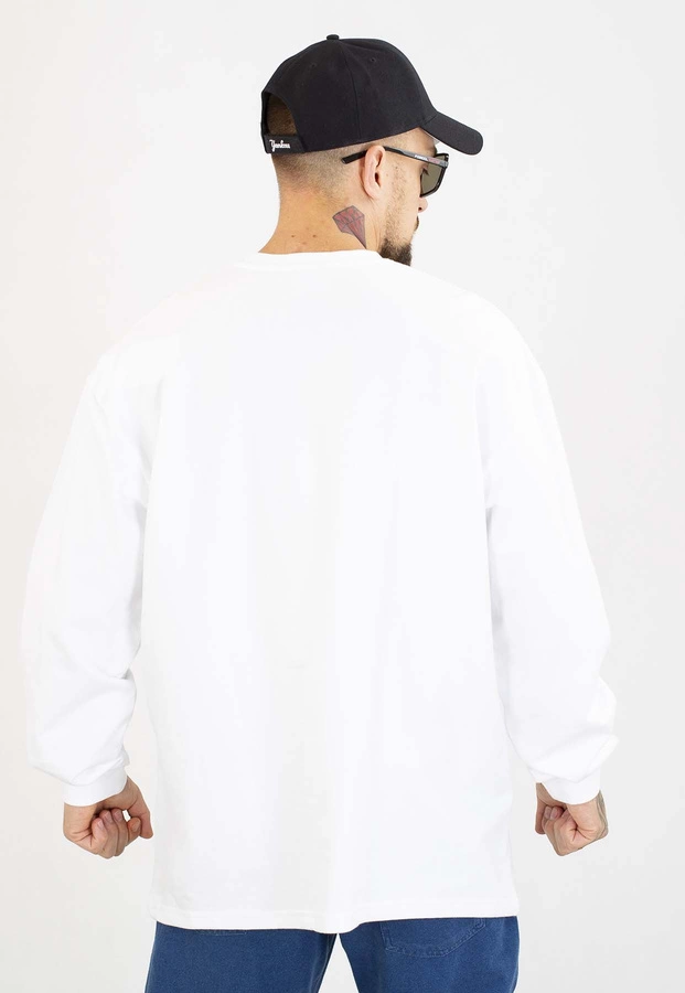 Longsleeve Prosto Crest biały