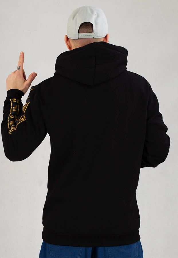 Bluza Dudek P56 Hoodie P56 Gold czarna