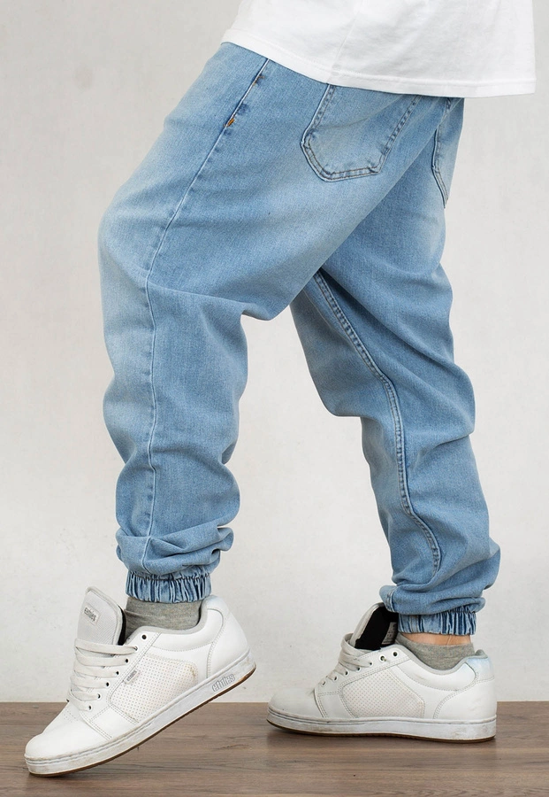 Spodnie I8 Denim Joggery Boyfriend BOY04 light blue