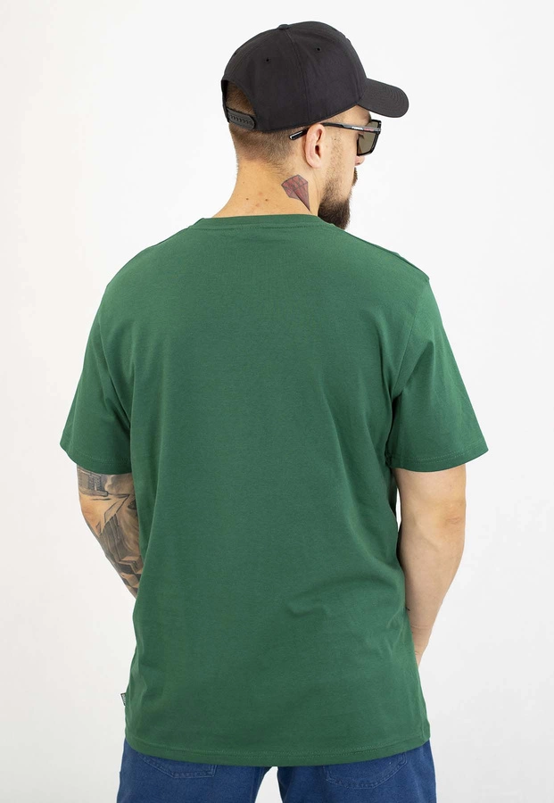T-shirt Diil Laur Gang zielono żółty
