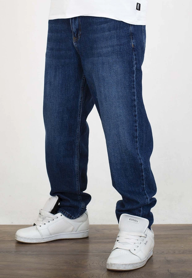 Spodnie I8 Denim BOY62 dark blue