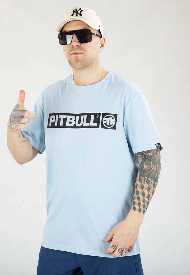 T-shirt Pit Bull Hilltop 170 błękitny