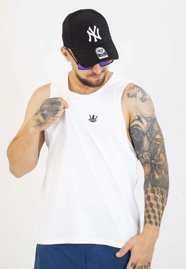 Tank Jigga Wear Mini Crown biały