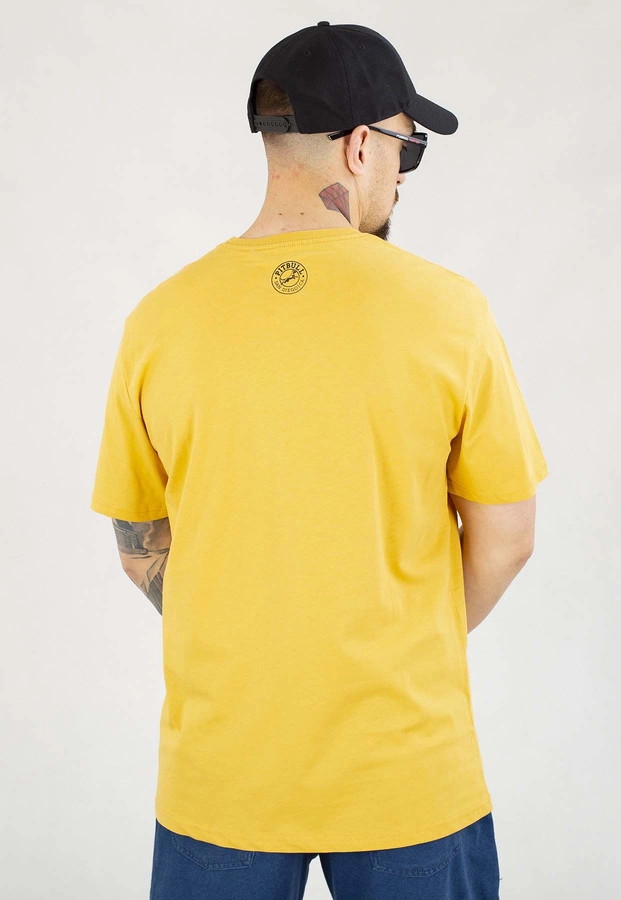 T-shirt Pit Bull Sun Diego CA 170 pale yellow