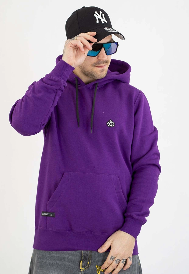 Bluza Elade Z Kapturem Icon Mini Logo II fioletowa