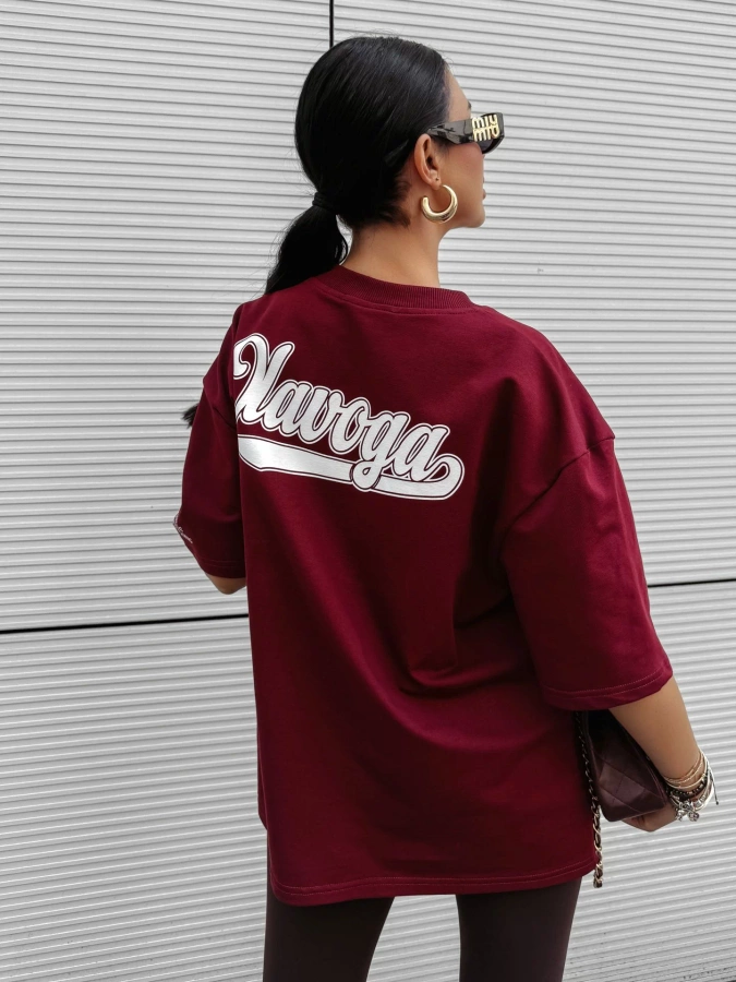 T-Shirt Olavoga Bullys bordowy