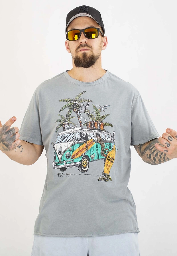 T-shirt Pit Bull Open Beach 190 grey