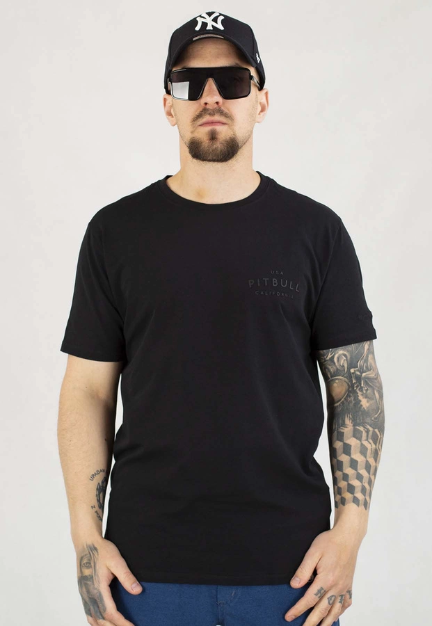 T-shirt Pit Bull Slim Fit USA Cal 140 black