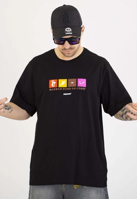 T-shirt Stoprocent Warsaw czarny