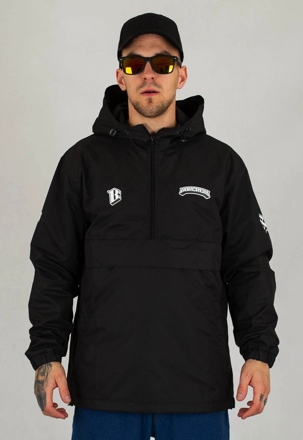Kurtka B.O.R. Biuro Ochrony Rapu The Logos czarna