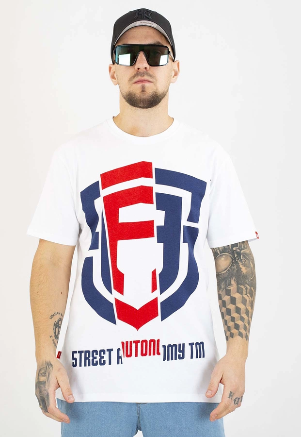 T-shirt Street Autonomy Roach biały