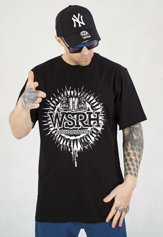 T-shirt WSRH Słońce czarny